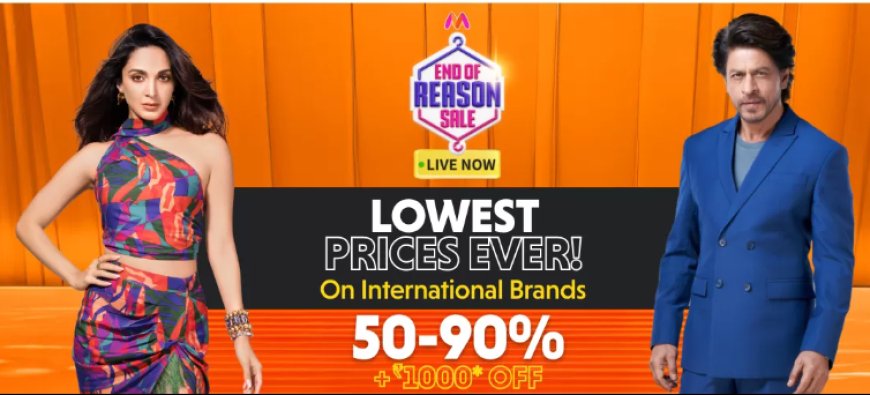 End Of Reason Sale: 50-90% off on Fashion & Accessories