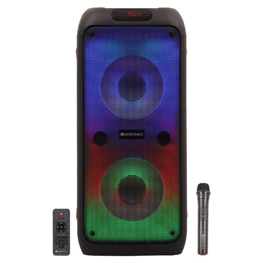 Zebronics Zeb Vibe  60 W Bluetooth Party Speaker At just Rs. 6399 [MRP 15,999]