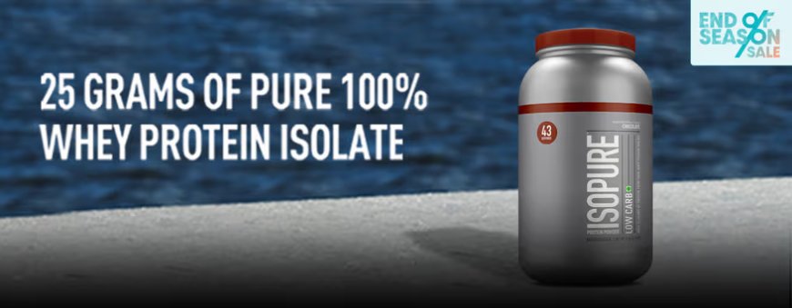 Flat 15% off + Extra 10% off on Rs. 4000+ on Isopure products