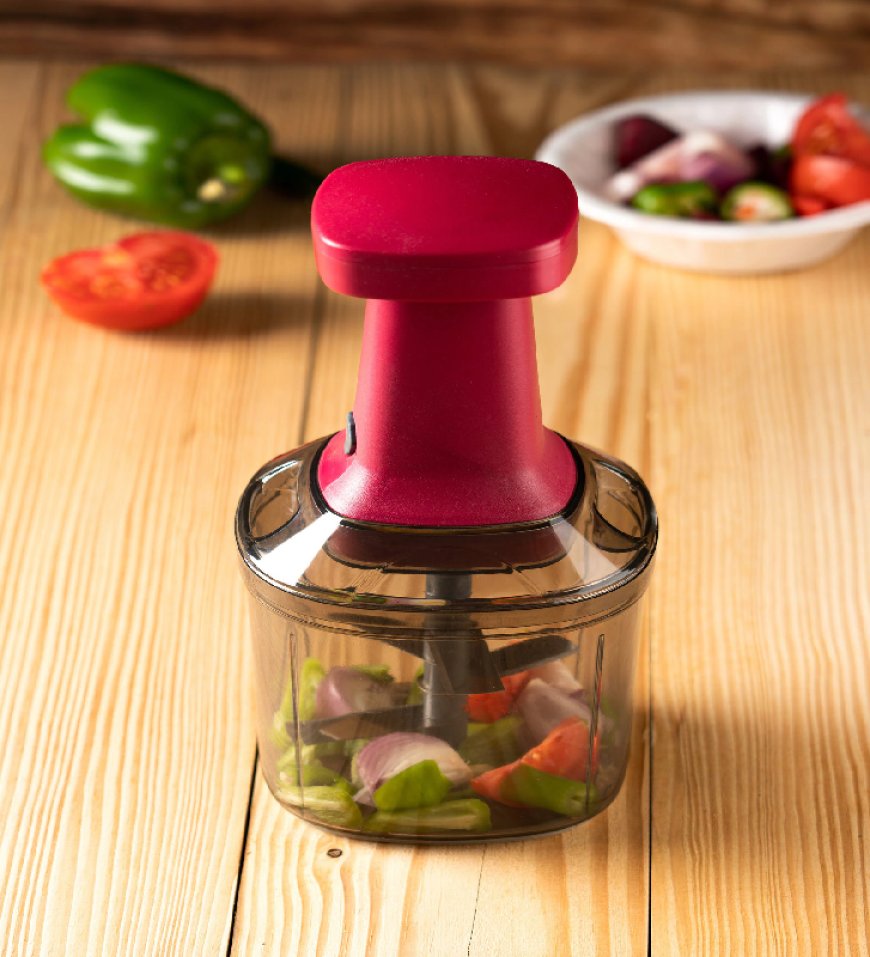 Red ABS Plastic Multipurpose Push Chopper At just Rs. 189 [MRP 795]