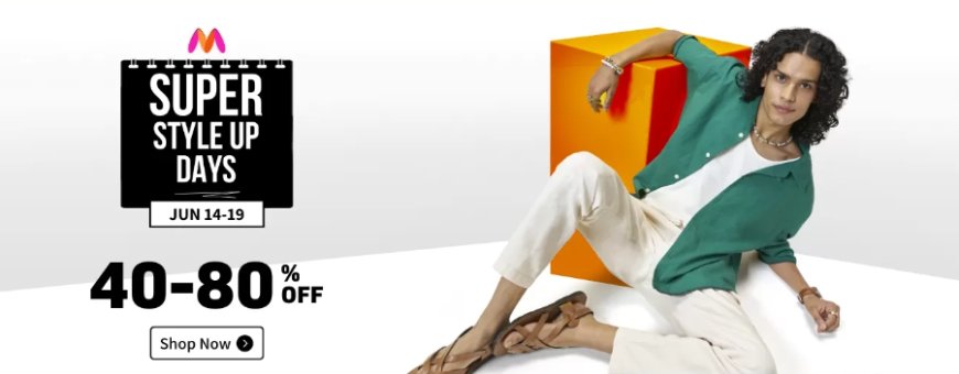 Super Style Up Days: 40-80% off on Men's Wear