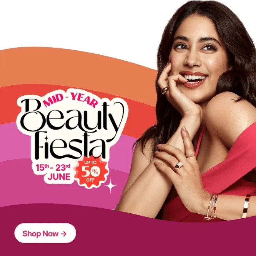 Mid-Year Beauty Fiesta: Up to 50% off on Beauty products