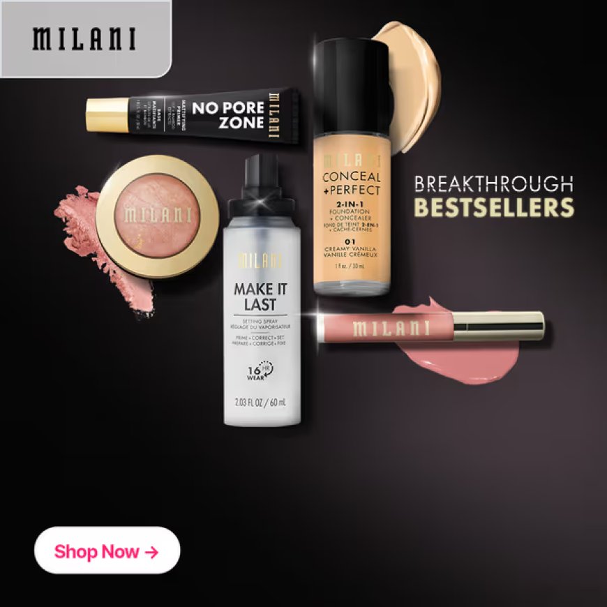 Up to 15% off on Milani products