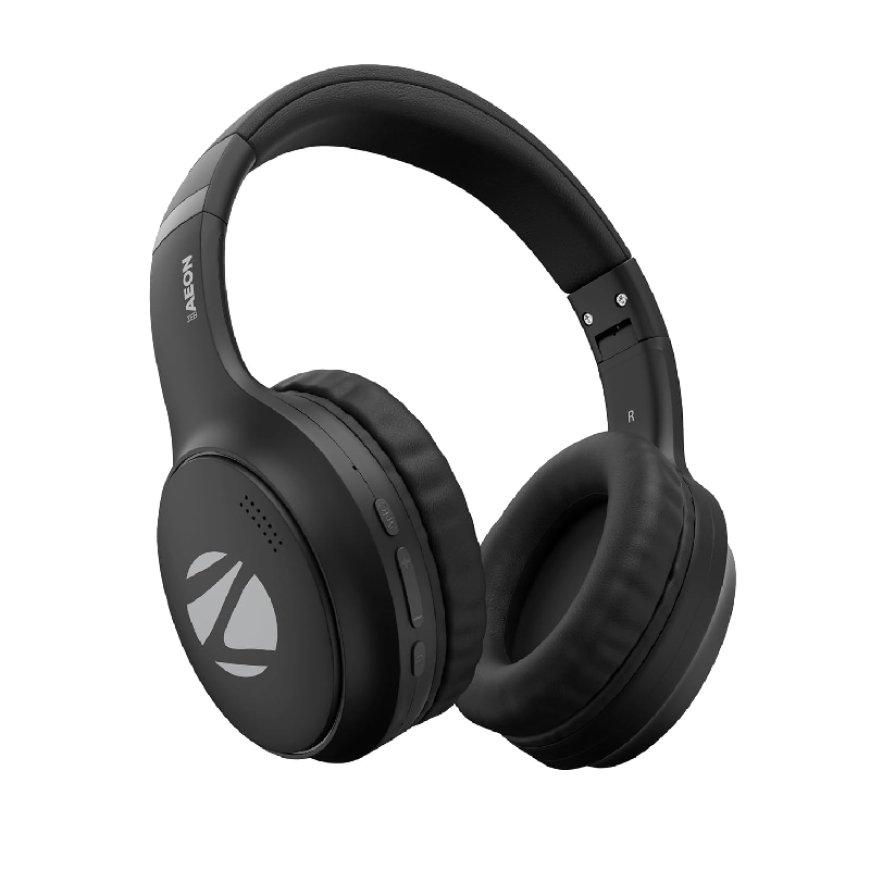 Zebronics AEON Bluetooth Wireless Headphones (Black) At just Rs. 2492 [MRP 3299]