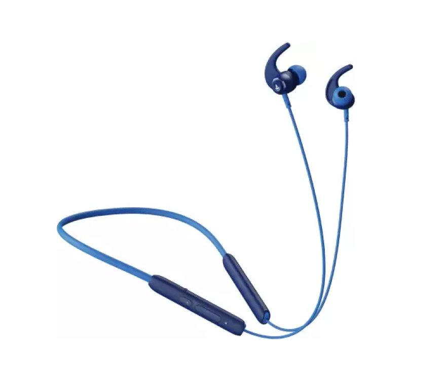 boAt Rockerz 260 Bluetooth Headset (Cool Blue) At just Rs. 1099 [MRP 2499]