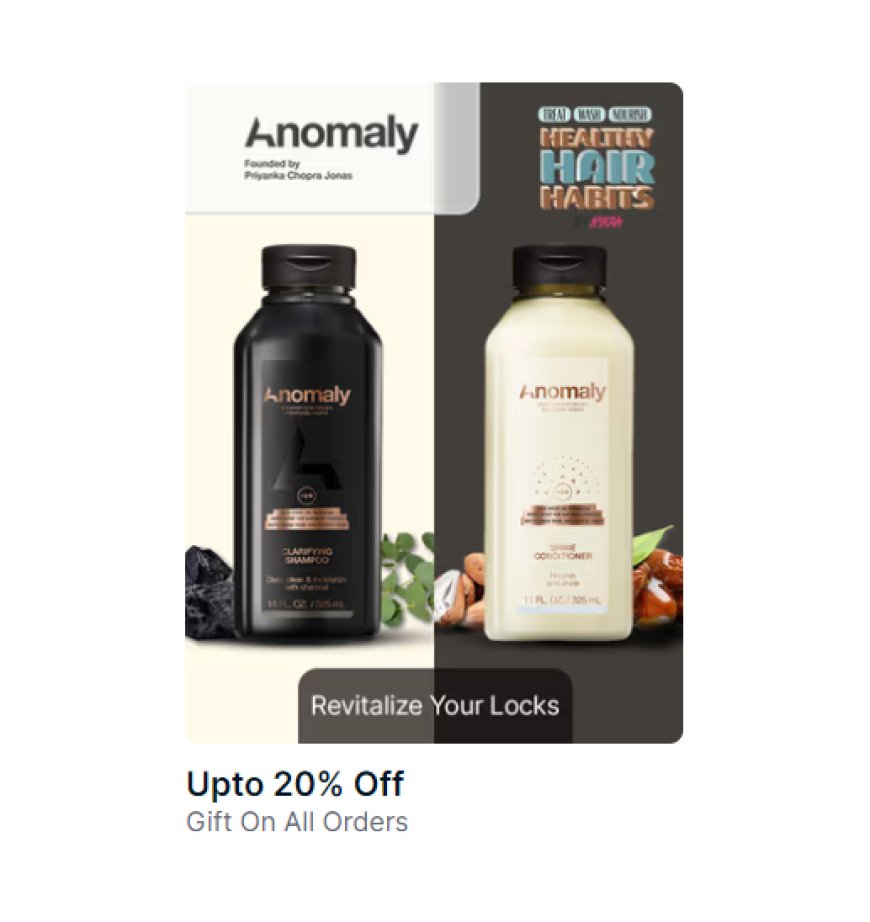 Up to 20% off + Free Gift on Anomaly products