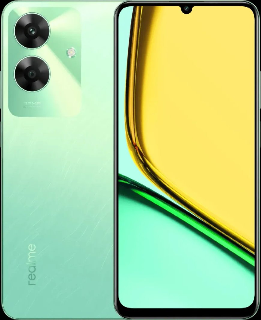 Realme C61 (Safari Green, 6GB RAM, 128GB Storage) At just Rs. 8999 [MRP 10,999]