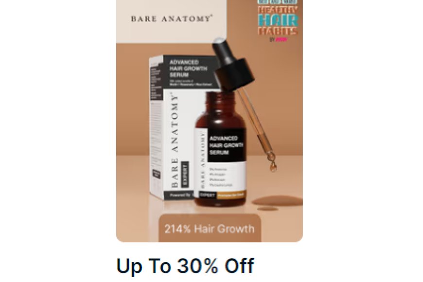 Up to 30% off on Bare Anatomy products