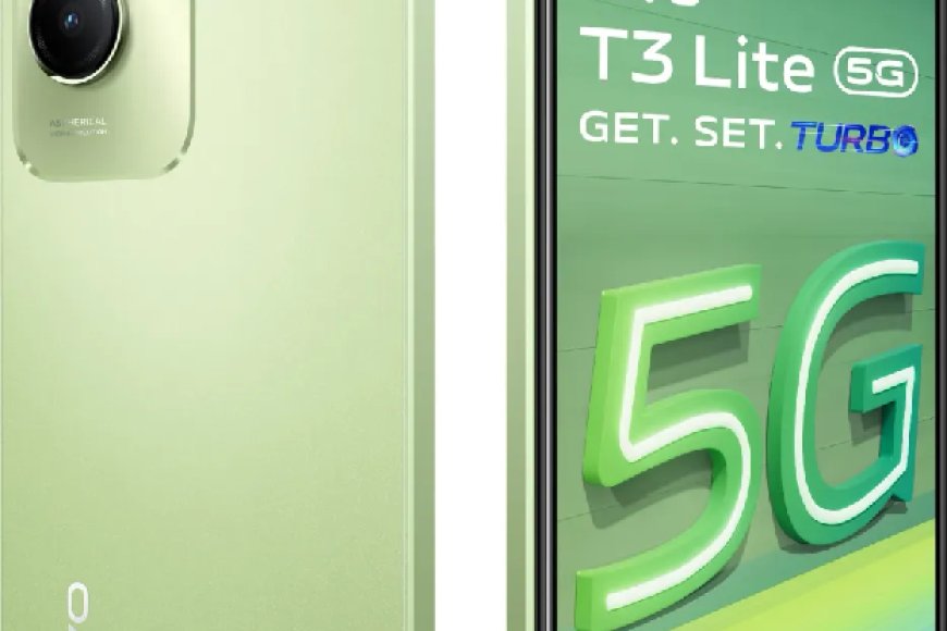 Vivo T3 Lite 5G (Vibrant Green, 6GB RAM, 128GB Storage) At just Rs. 11,499 [MRP 15,499]