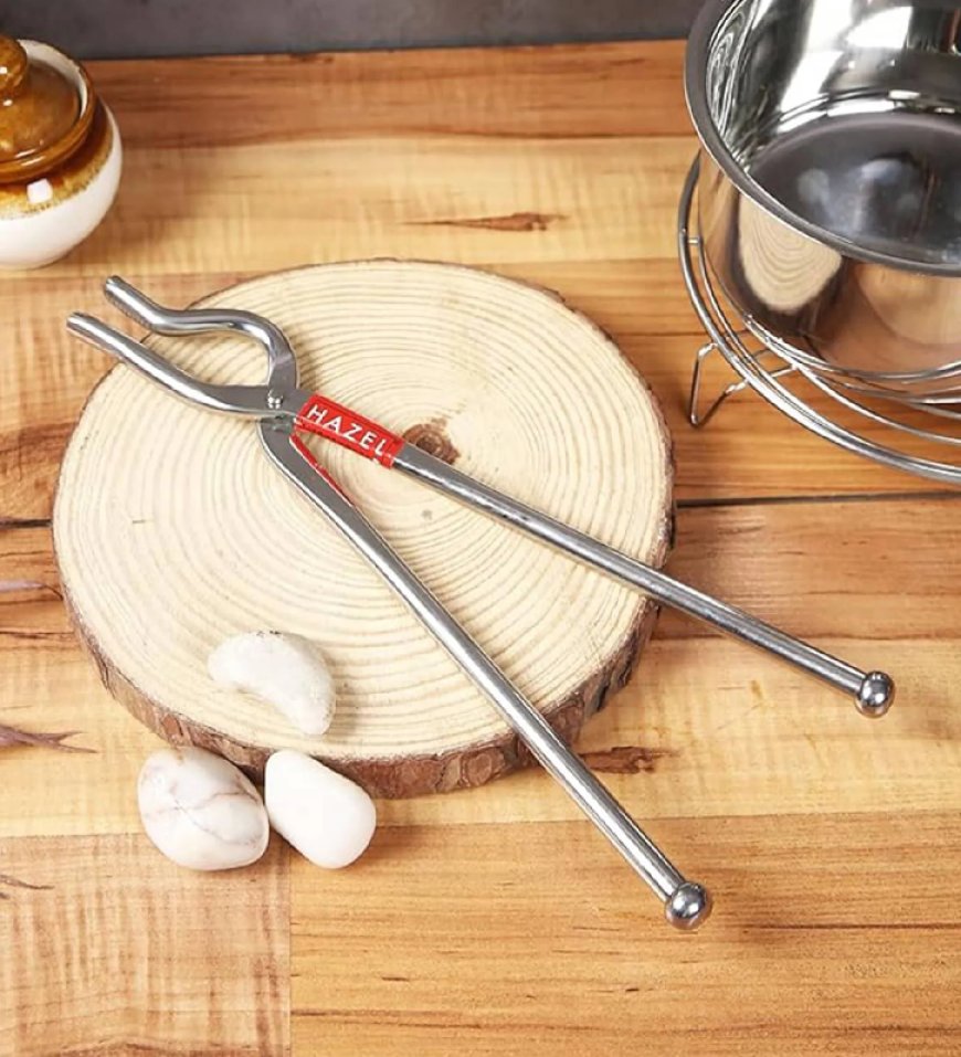 Stainless Steel Matte Finish Tong At just Rs. 149 [MRP 399]