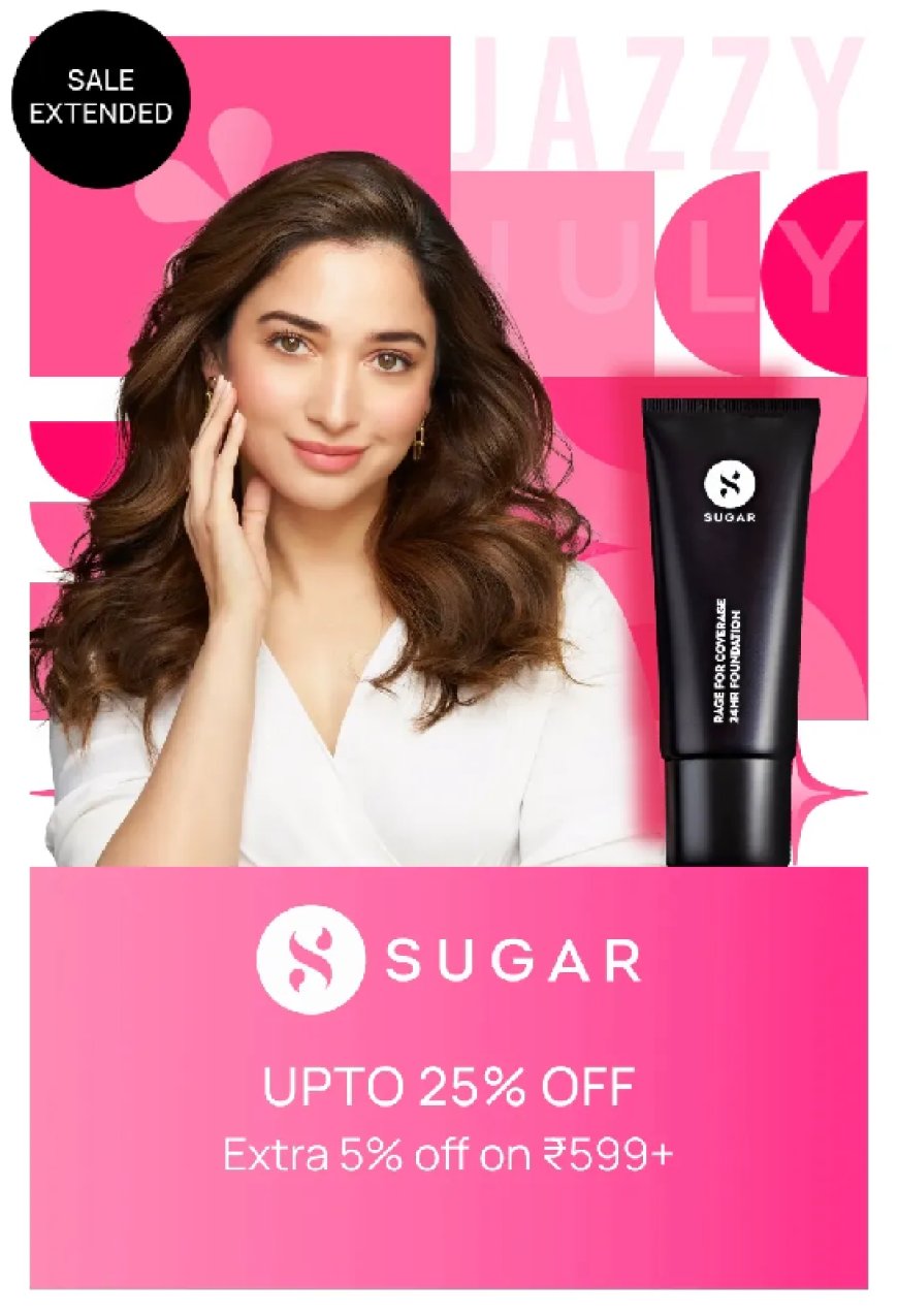 Up to 25% off on Sugar products