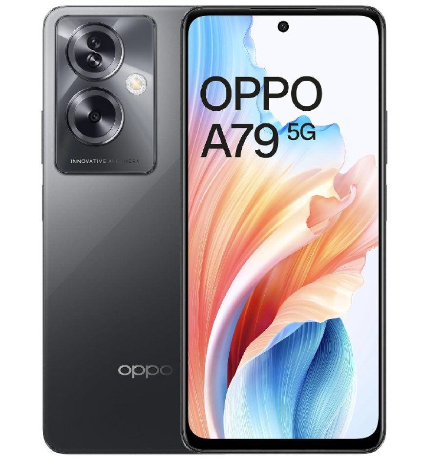 Oppo A79 5G (Mystery Black, 8GB RAM, 128GB Storage) At just Rs. 17,499 [MRP 22,999]