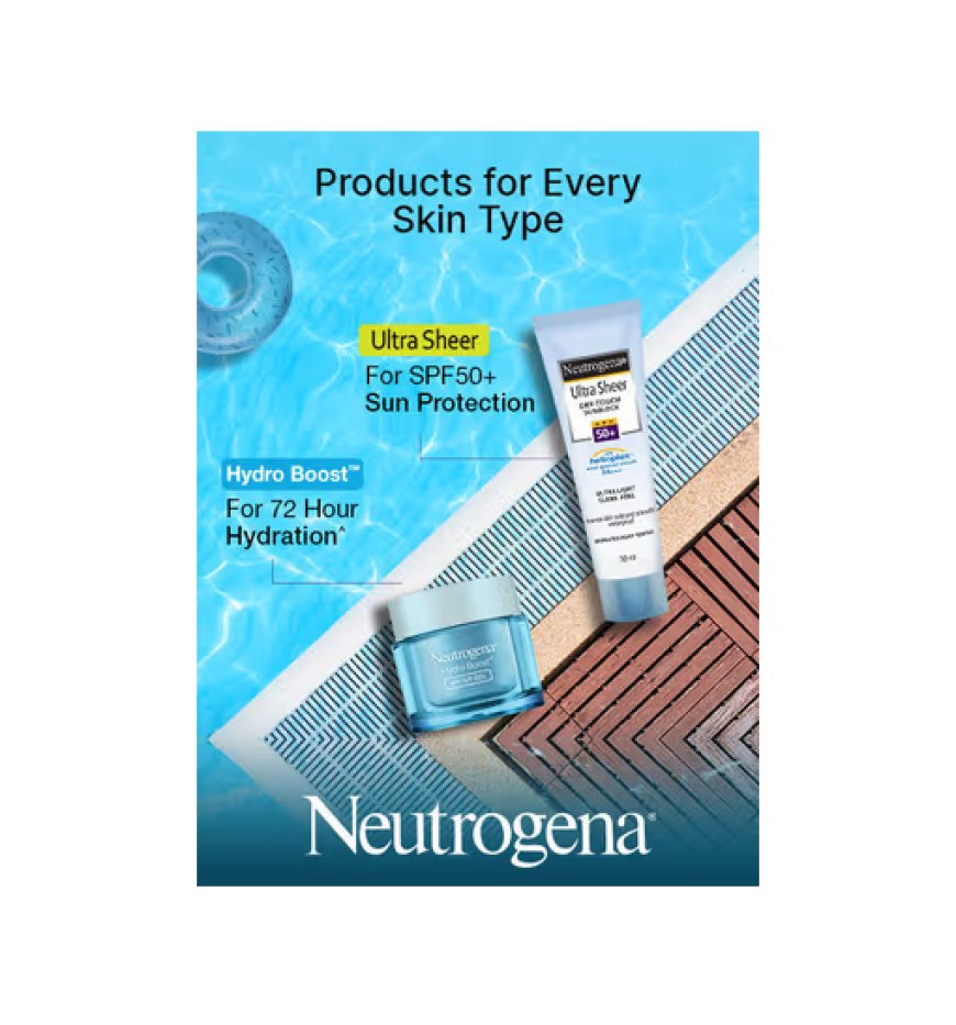 Up to 40% off on Neutrogena products