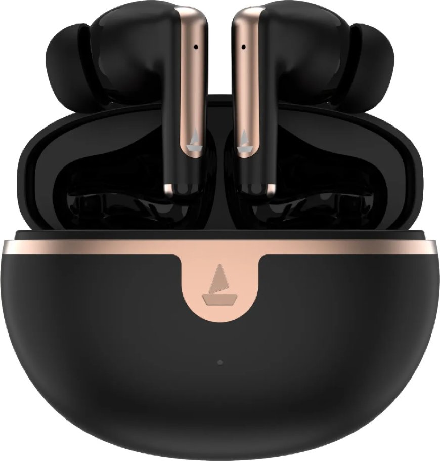 boAt Airdopes 161 ANC Elite Bluetooth Headset (Black) At just Rs. 1599 [MRP 6999]