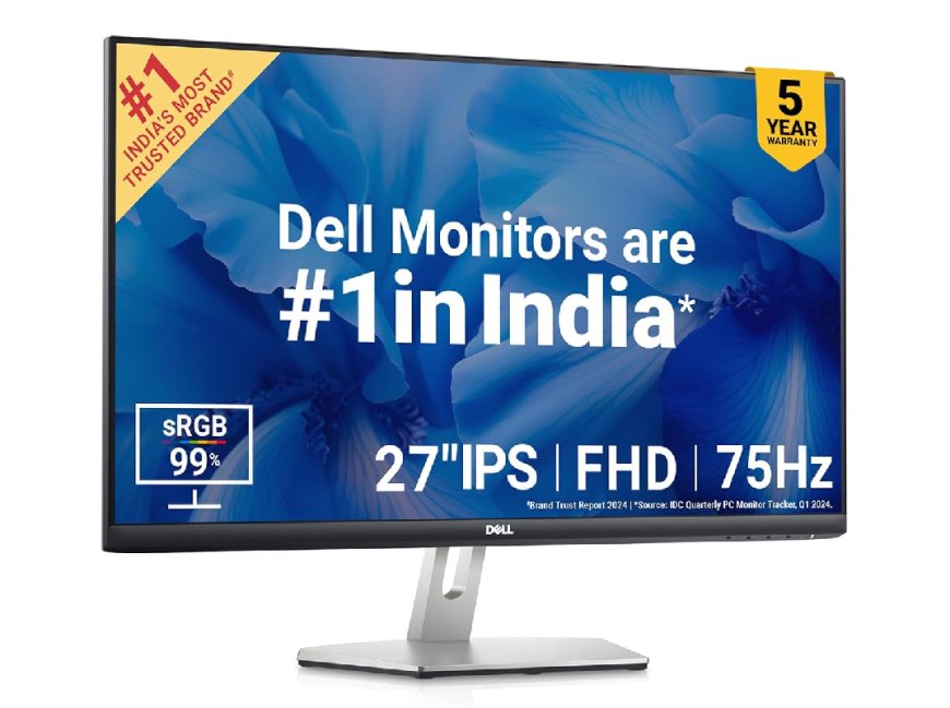 DELL S Series 27 inch Full HD IPS Panel Monitor At just Rs. 12,599 [MRP 23,316]