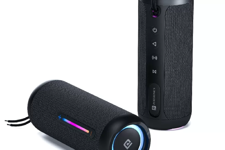 Portronics Breeze 5 25 W Portable Wireless Bluetooth Speaker At just Rs. 2696 [MRP 3999]