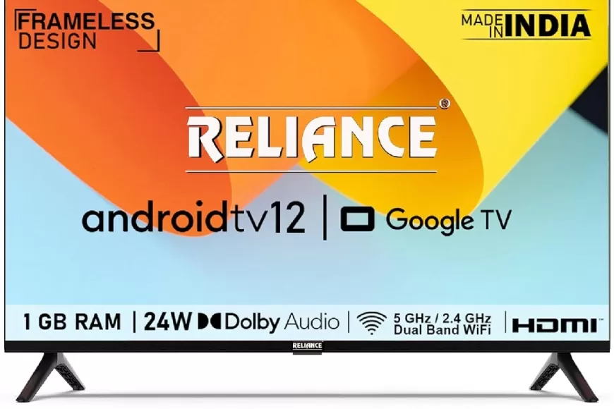 Reliance 81.01 cm (32 inch) HD Ready LED Smart Android TV At just Rs. 9999 [MRP 21,490]