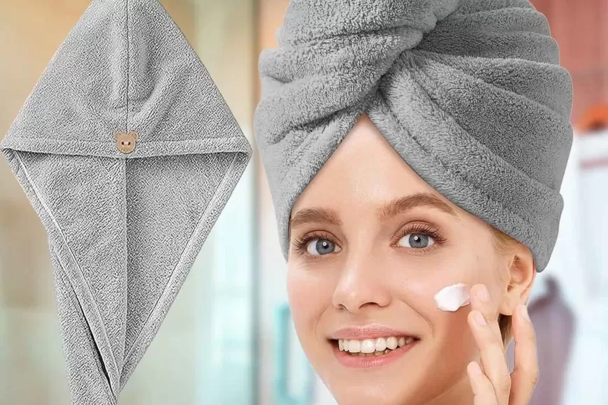 Deal Of the day: Grey Microfiber Hair Wrap Towel at Just Rs.99 [MRP Rs.499]