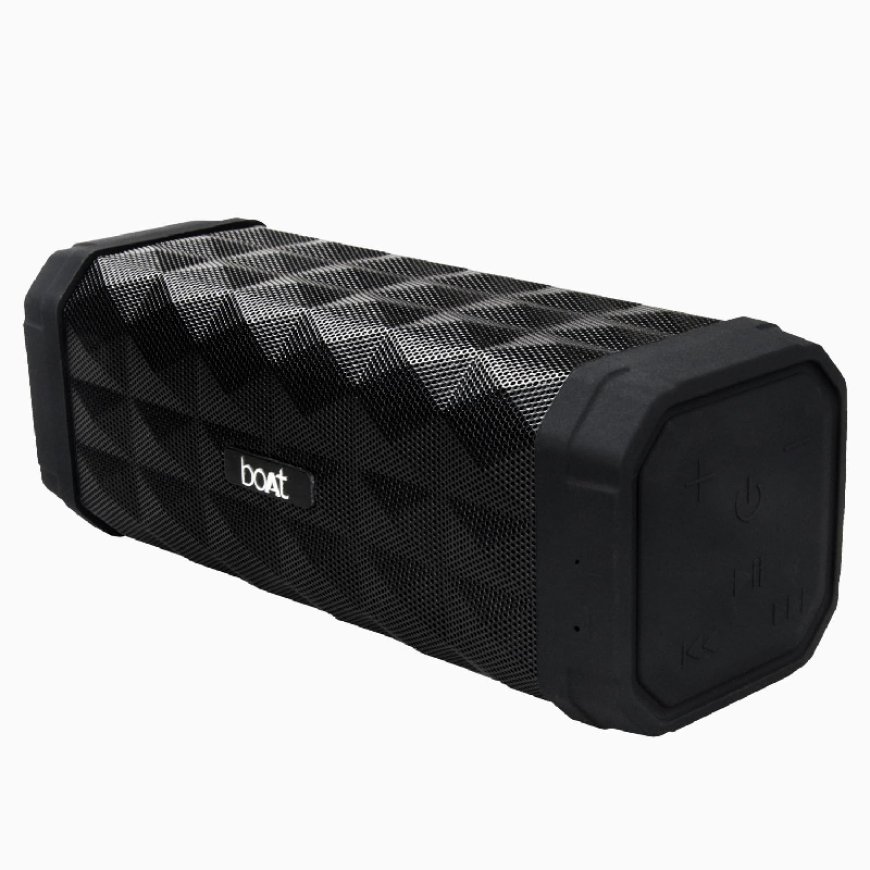 boAt Stone 650 10 W Bluetooth Speaker (Charcoal Black) At just Rs. 1599 [MRP 4990]