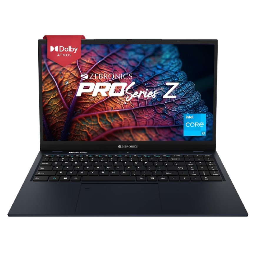 Zebronics Pro Series Z Intel Core i3 12th Gen 1215U Thin and Light Laptop At just Rs. 24,990 [MRP 50,999]