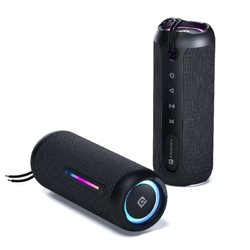 Portronics Breeze 5 25 W Portable Wireless Bluetooth Speaker At just Rs. 2696 [MRP 3999]