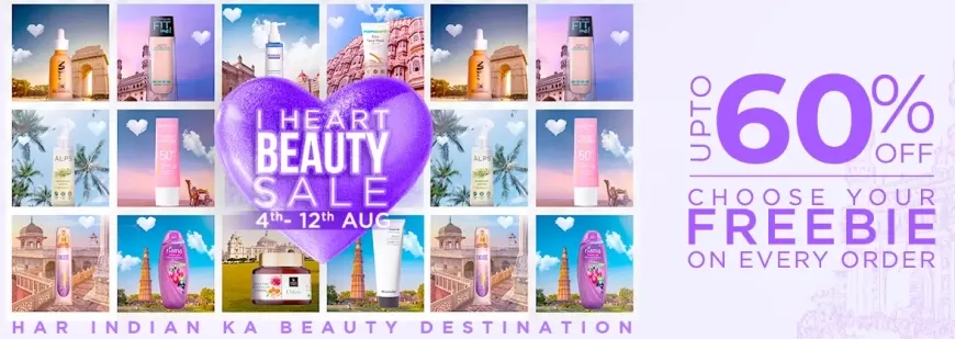 I Heart Beauty Sale: Up to 60% off on Beauty products