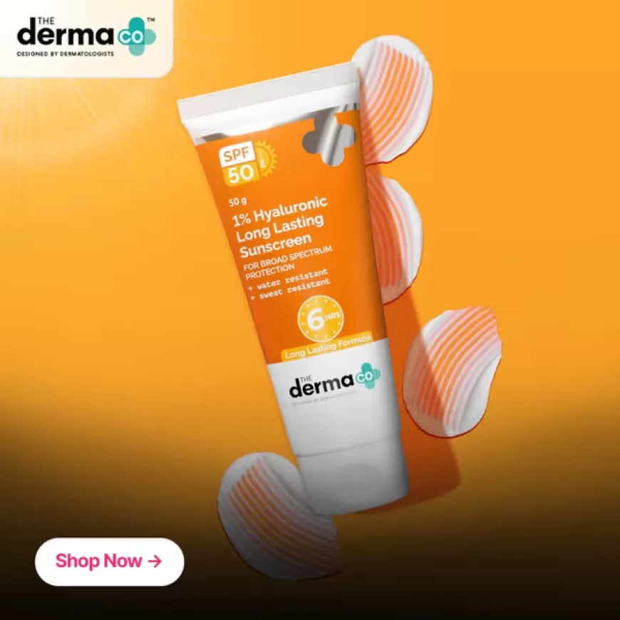 Up to 15% off on The Derma Co. products