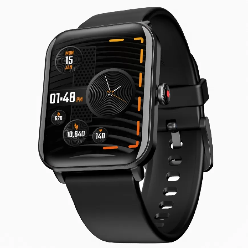 boAt Wave Fury Bluetooth Calling Smartwatch (Active Black) At just Rs. 1099 [MRP 6999]