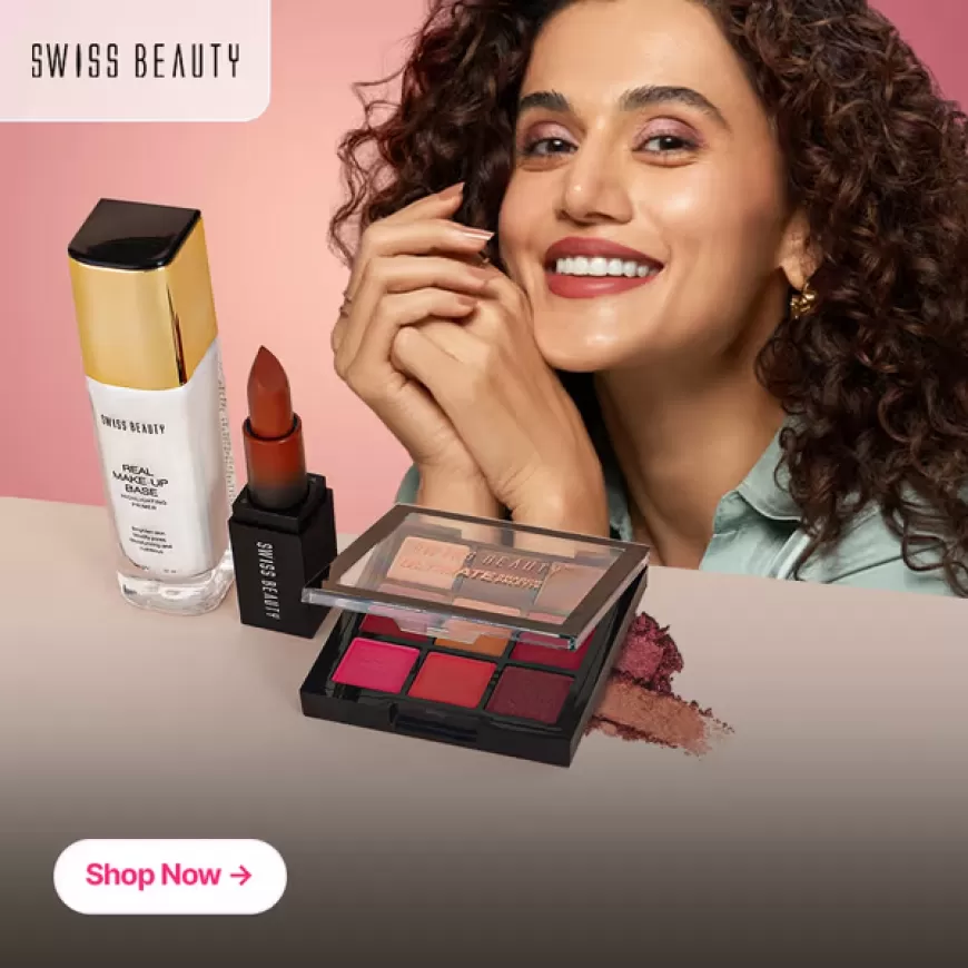 Minimum 15% off + Free Gift on Rs. 429+ on Swiss Beauty products