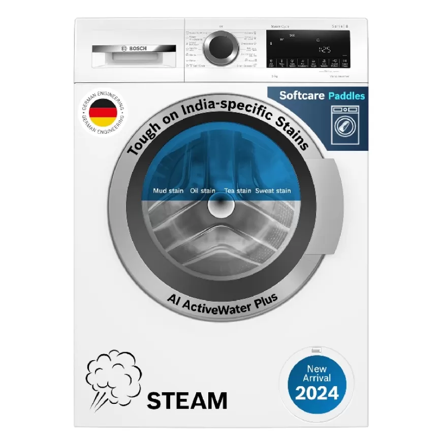 Bosch 9 kg 5 Star Fully Automatic Front Load Washing Machine At just Rs. 37,900 [MRP 60,990]