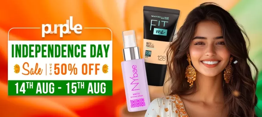 Independence Day Sale: Up to 50% off on Beauty products