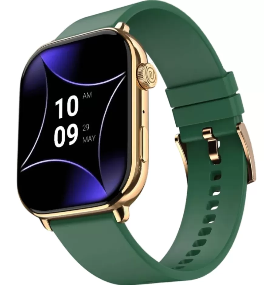 Noise Icon 4 Bluetooth Calling Smartwatch (Forest Green) At just Rs. 2199 [MRP 6999]