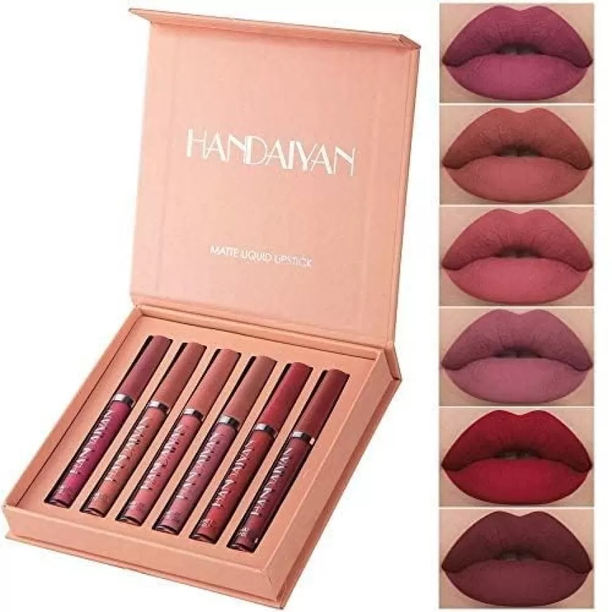 Up to 61% off on Liquid lipsticks set  at  just Rs. 380 [MRP 999]