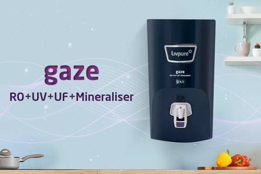 Livpure Gaze 7L RO+UV+UF Water Purifier with 7-Stage Purification at just Rs. 8,499 [MRP 16,490]