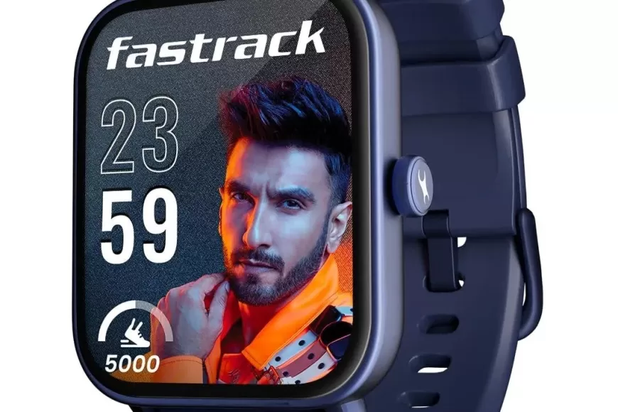 Fastrack Revoltt FS1 Smartwatch | 1.83" Display | BT Calling | Blue Strap at just Rs. 1,299 [MRP 3,995]