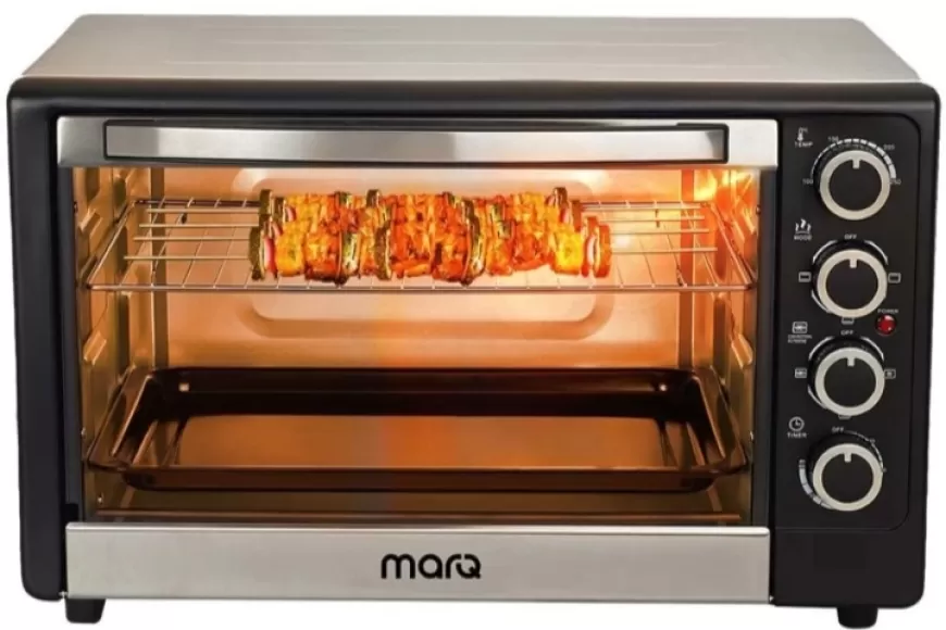 MarQ 48L Motorized OTG Oven Model: 48AOTMQB, Black at just Rs. 4,799 [MRP 9,799]