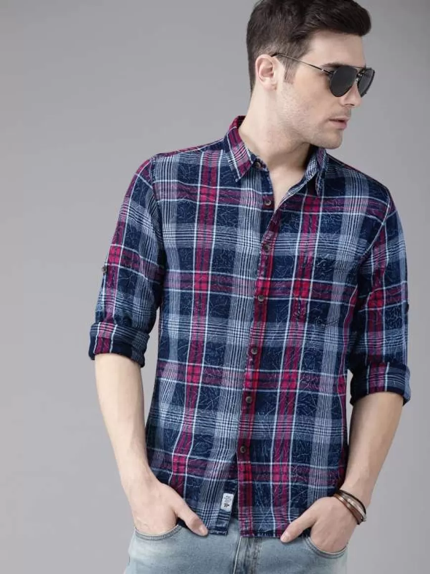 Minimum 60% off on Men's Shirts at Myntra