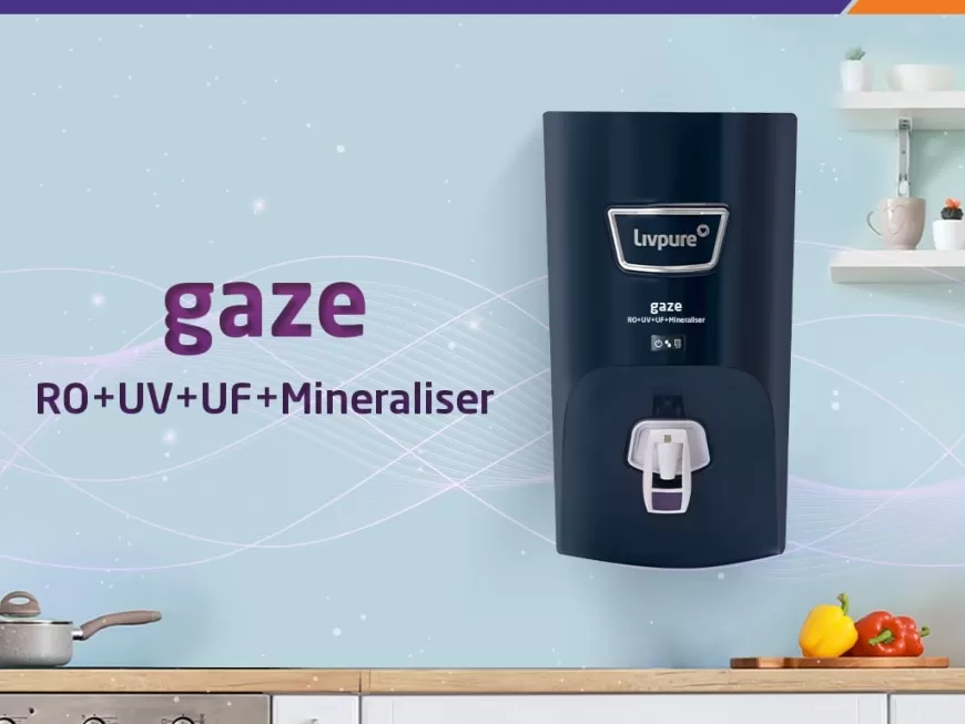 Livpure Gaze 7L RO+UV+UF Water Purifier with 7-Stage Purification at just Rs. 8,499 [MRP 16,490]