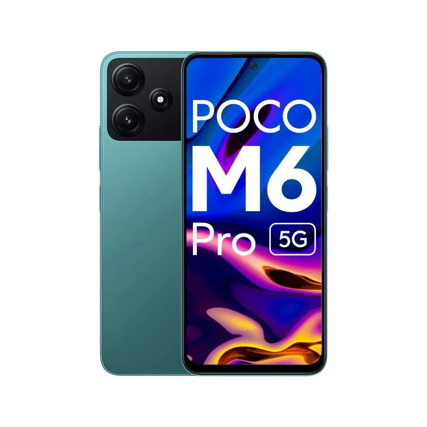 POCO M6 Pro 5G (6GB/128GB) 50MP Dual Camera at just Rs. 11,998 [MRP 16,999]