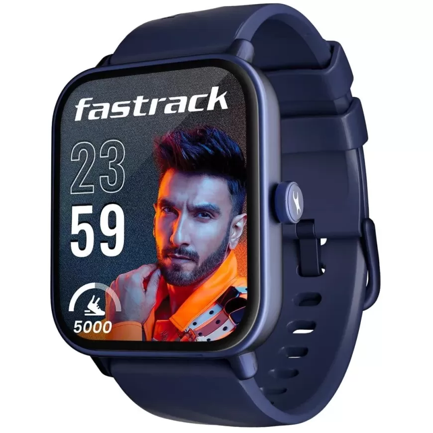 Fastrack Revoltt FS1 Smartwatch | 1.83" Display | BT Calling | Blue Strap at just Rs. 1,299 [MRP 3,995]