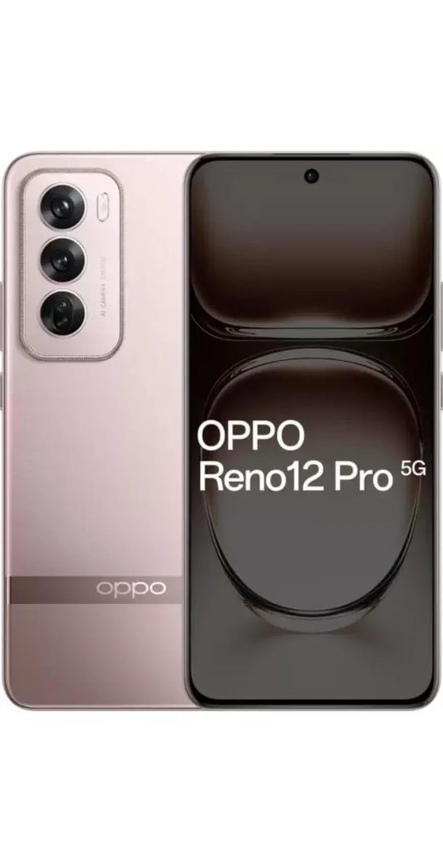 Oppo Reno 12 Pro 5G 256 GB, 12 GB RAM, Sunset Gold, Mobile Phone at just Rs. 34,499 [MRP 53,999]