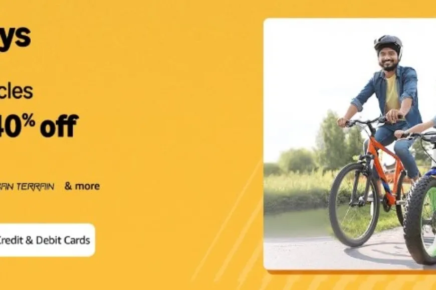 Get Fit Days! Buy Big Brand Cycles at Minimum 40% Off - Amazon Offer