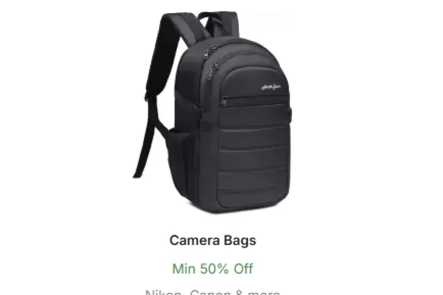 Minimum 50% off on Camera Bags at Flipkart