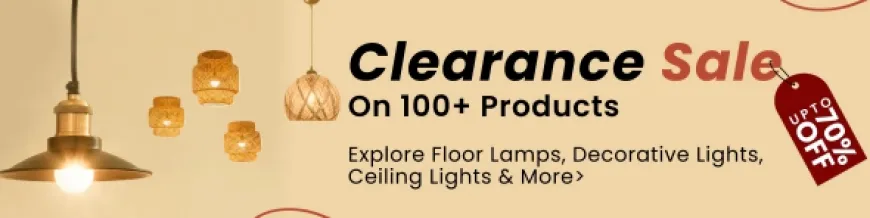 Up to 80% Off on Lamps and Lighting at Pepperfry – Shop Now!