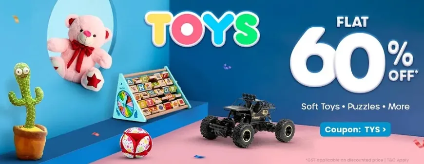 Up to 60% Off on Toys at FirstCry – Shop Now!