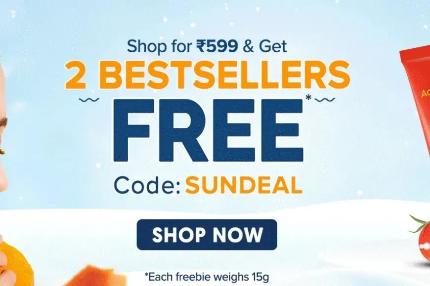 Aqualogica : Shop at Rs.599 and get 2 bestsellers free