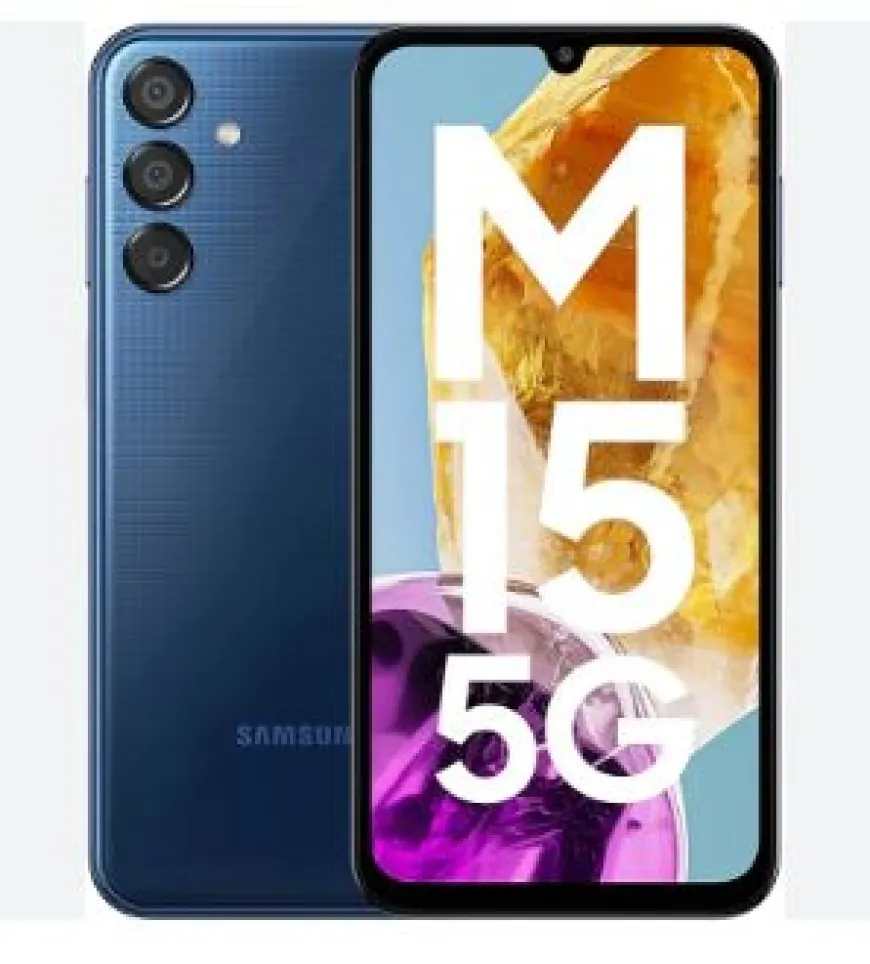 Samsung M15 5G 128GB, 6GB RAM, Mobile Phone at just Rs.13,199 (MRP Rs.16,999)