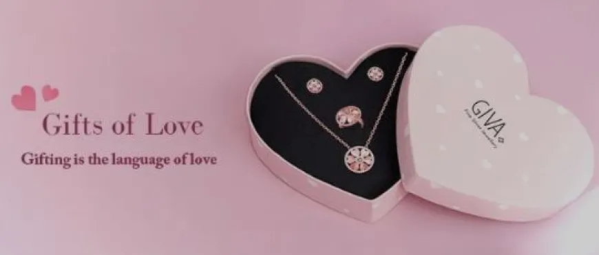 Valentine's Sale on Giva up to 60% off on trendy jewelry