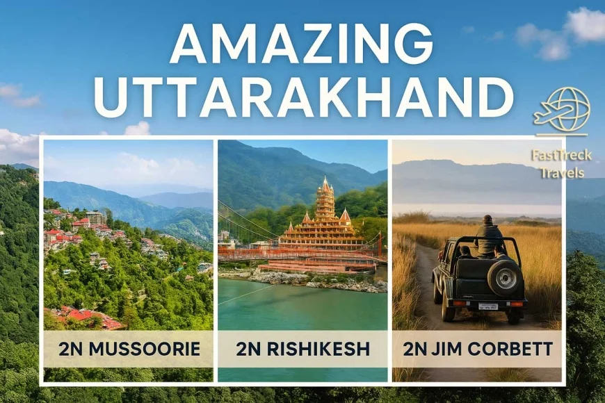 Enjoy Uttarakhand Tour Package 6N/7D Starting At just Rs. 18,510 per person