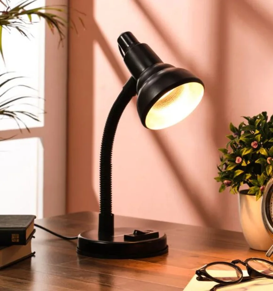 Study Lamp with Aluminium Base at just Rs.299 on pepperfry